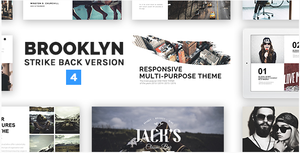 Brooklyn | Responsive Multi-Purpose WordPress Theme