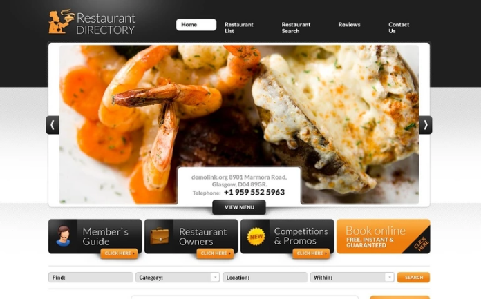 Cafe and Restaurant PSD Desgin Templates