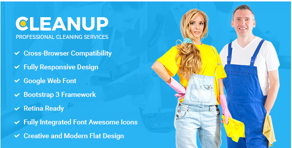 CleanUp: HTML5 Website Templates