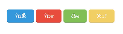 Colorful CSS3 Buttons