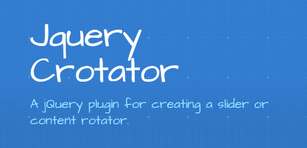 Crotator : jQuery Slider or Content Rotator