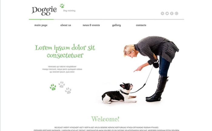 Doggie Responsive WordPress Theme