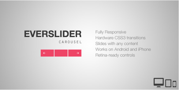 Everslider - Responsive jQuery Carousel Plugin