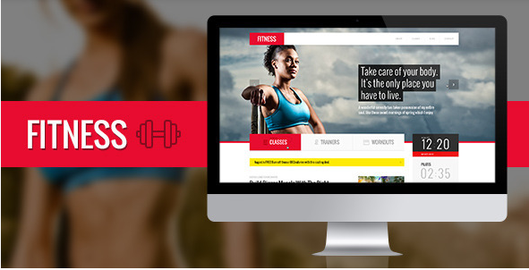 Fitness :: PSD Template