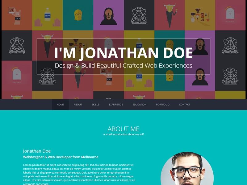 Flato: HTML5 Resume Templates