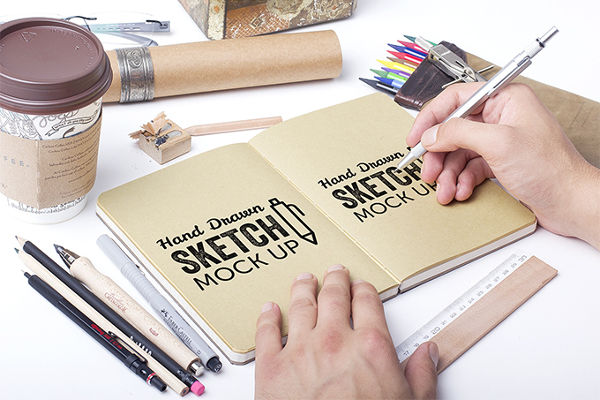 Best Free SketchBook Mockups