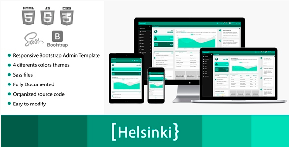 Helsinki - Responsive Admin Template