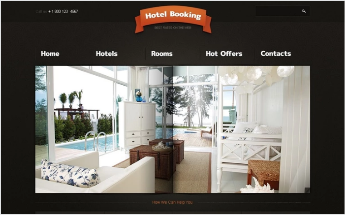 Hotel PSD Design Templates