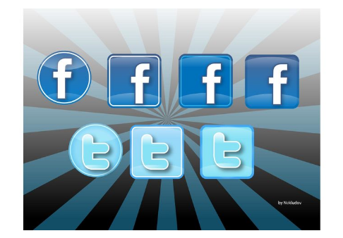 Iconos Twitter & Facebook