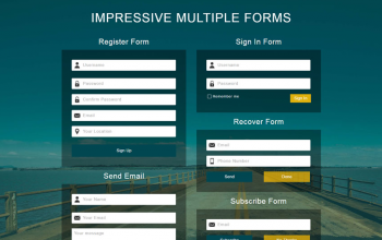 87 Best Free HTML5 Form Templates 2024 | Wpshopmart