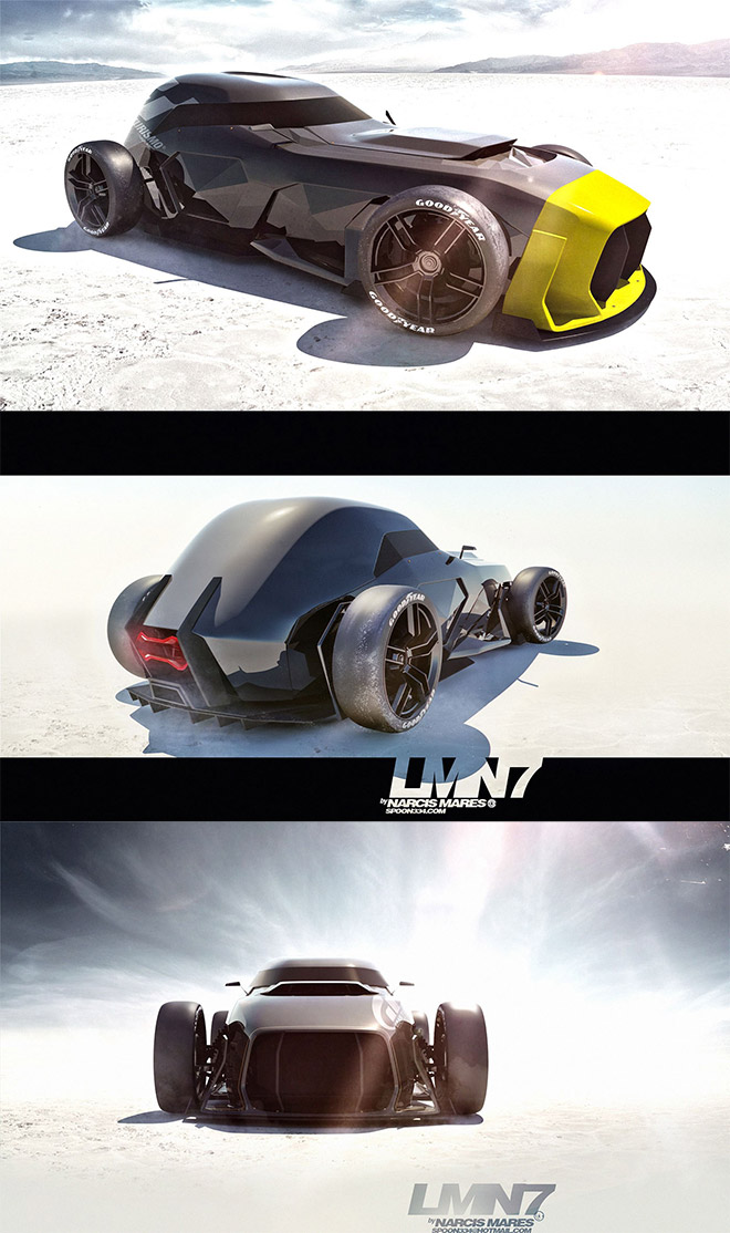 LMN7 BY MARES NARCIS GEORGE: Unofficial Concept Car Designs