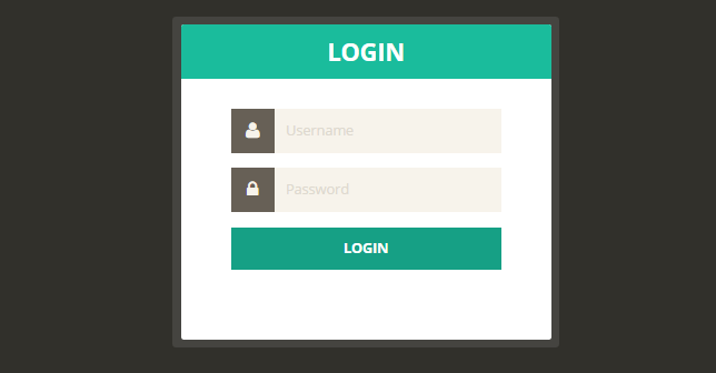 Login form