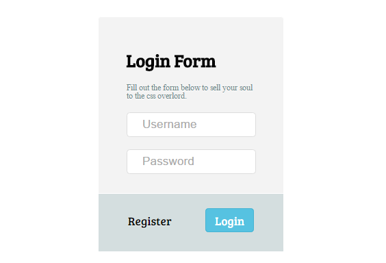 Login Form