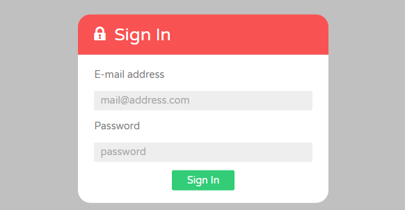 Login Form