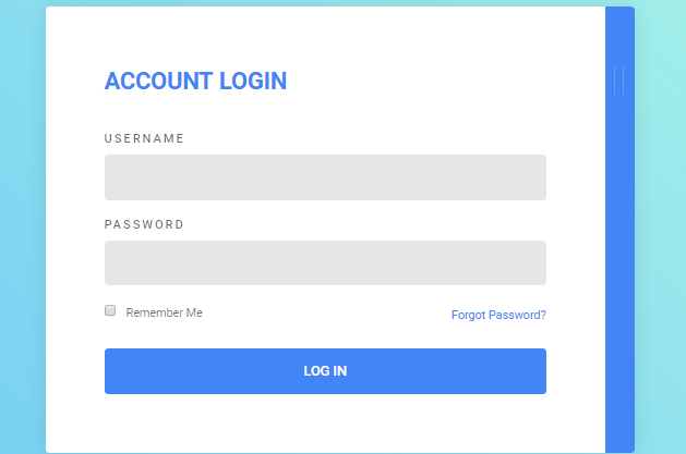 Login Form - Modal