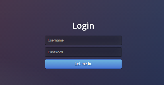 Login Form