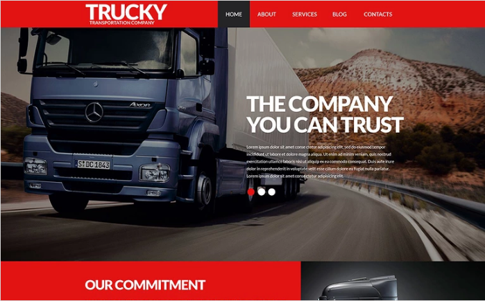 Logistics Company WordPress Theme