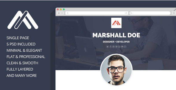 MD: Resume Website Templates