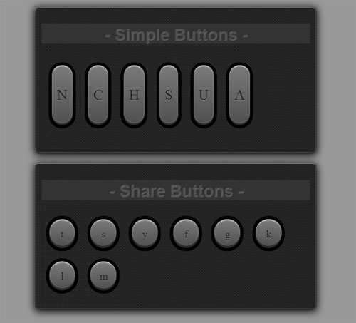 Metal UI Buttons
