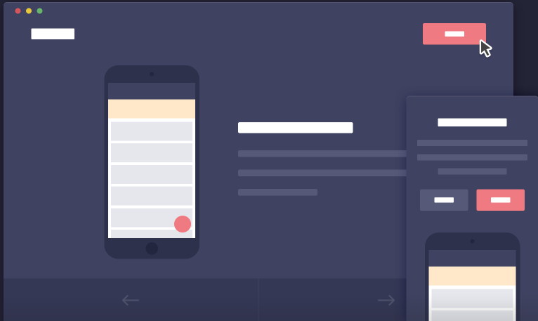 Mobile App Introduction Template with CSS3 & jQuery: Free CSS3 Sliders