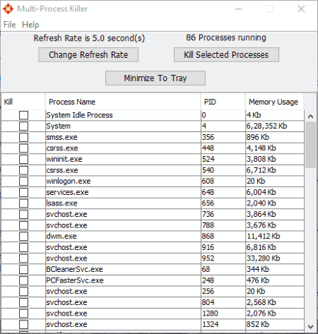 Multi-Process Killer