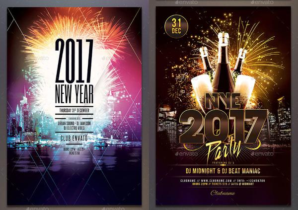 New Year Flyer Bundle