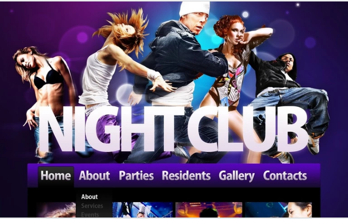 Best NightClub PSD Design Templates