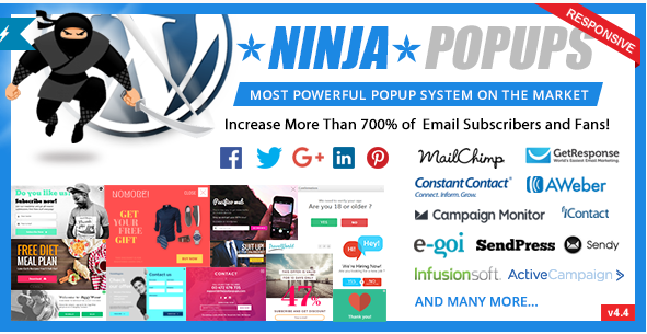 Ninja Popups for WordPress