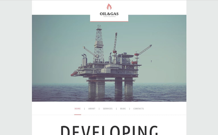 Oil Gas Company WordPress Theme