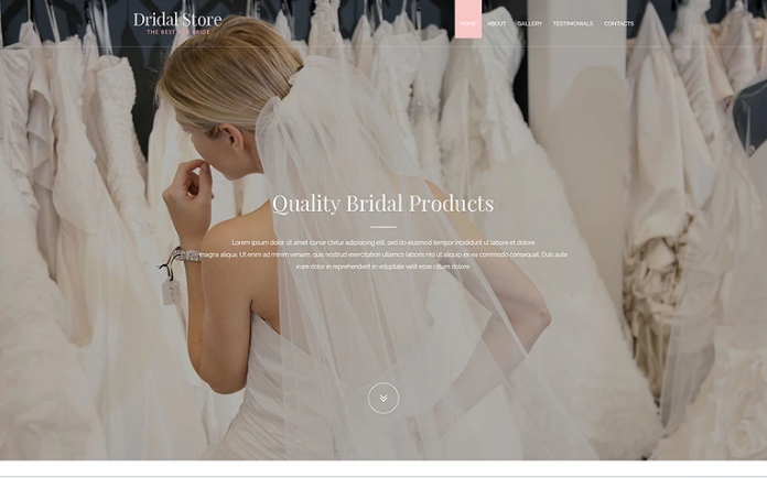 Perfect Bride: HTML5 Website Templates