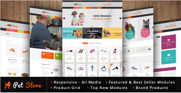 Pet Store - WordPress WooCommerce Theme for pets and vets