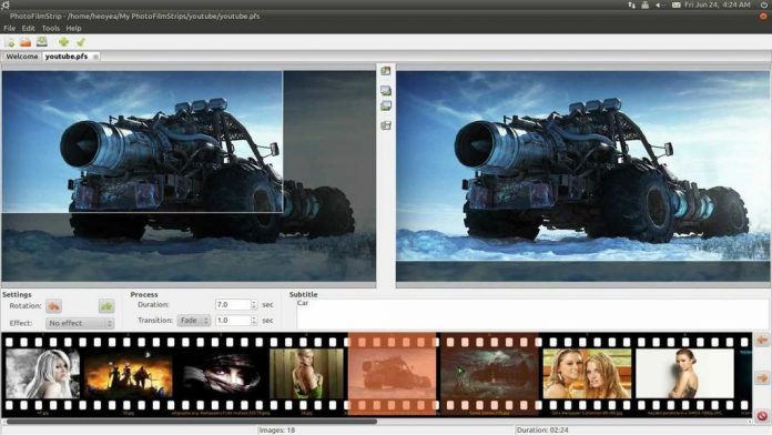 PhotoFilmStrip: Best Windows Live Movie Maker Alternatives
