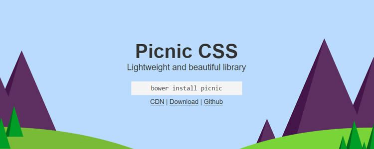 Picnic CSS: Top CSS Libraries And Frameworks