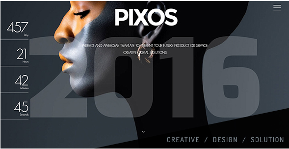 Pixos: Cooming Soon HTML5 Templates