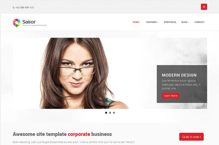 Sailor – Free Bootstrap