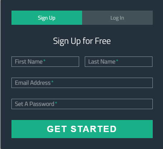 Sign-Up/Login Form