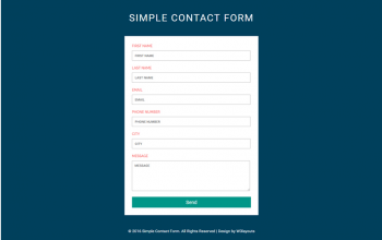87 Best Free HTML5 Form Templates 2024 | Wpshopmart