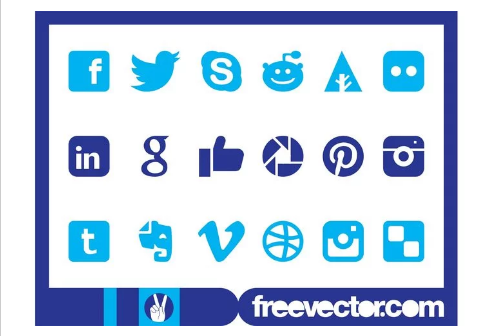 Social Media Icons Graphics