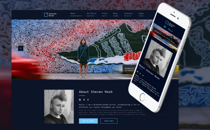 Steven Mosk: Responsive WordPress Themes