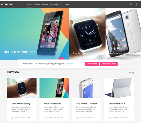 TECHNews Joomla Theme