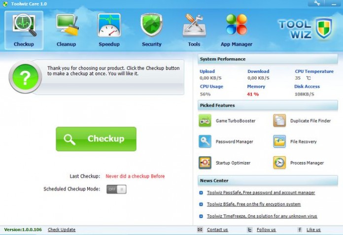 Toolwiz Care: Best Baidu PC Faster Alternatives