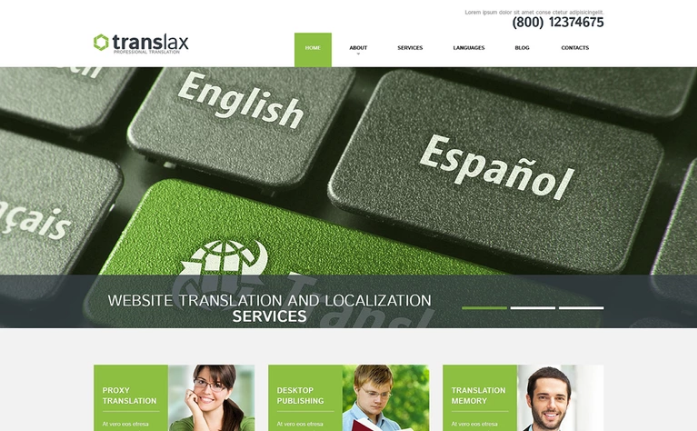 Translation Services: Responsive WordPress Themes