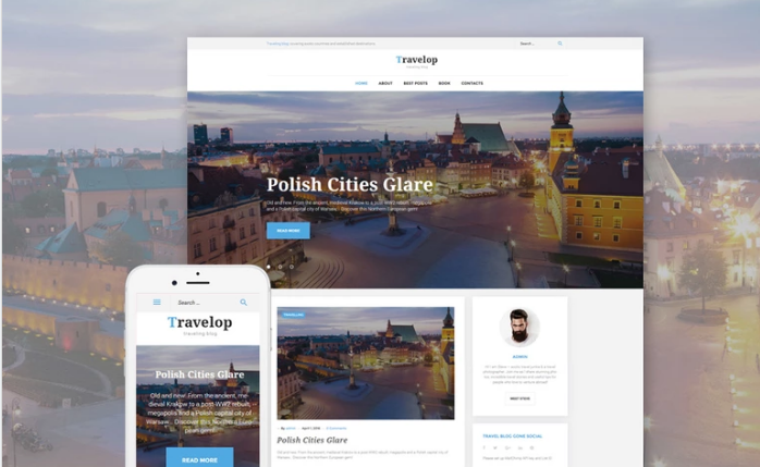 Travelop: Responsive WordPress Themes