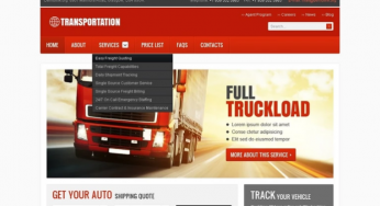 34 Best Transportation PSD Design Templates 2024 For Shipping, Logistics & Transport Company