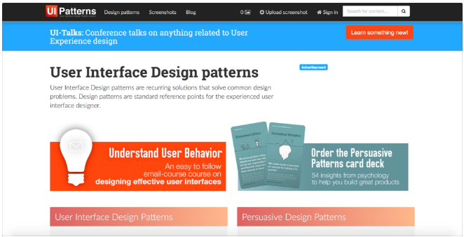 UI Patterns