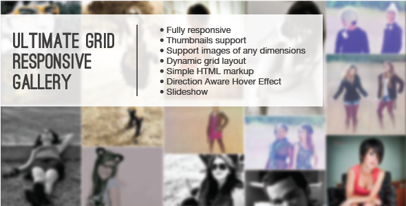 Ultimate Grid Responsive Gallery