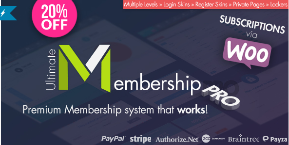 Ultimate Membership Pro WordPress Plugin