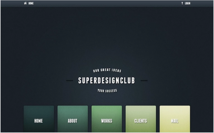 Web Design PSD Template