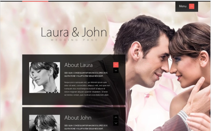 Wedding PSD Templates