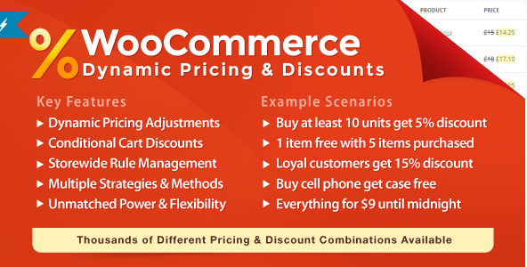 WooCommerce Dynamic Pricing